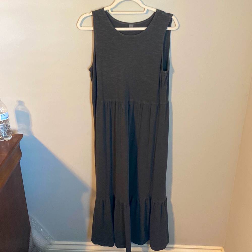 Grey Flowy dress